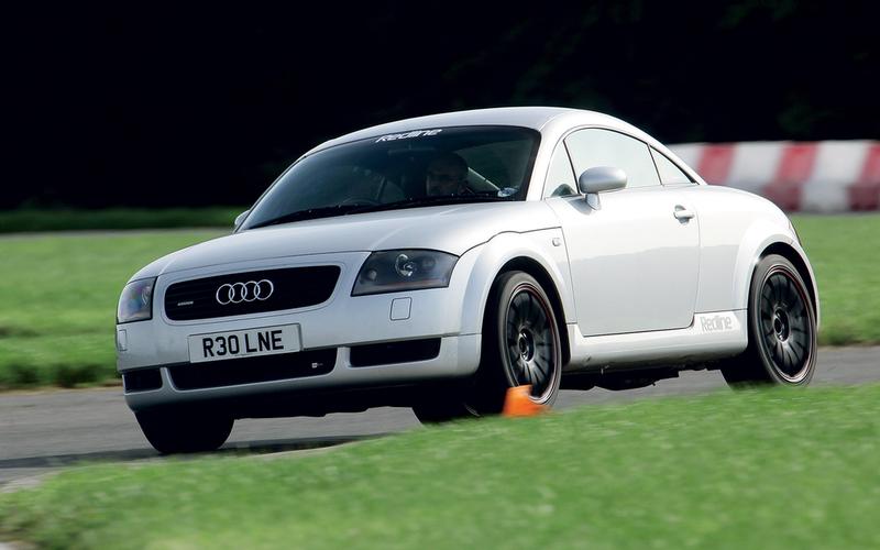 Redline magazine's Audi TT MK1 testing SuperPro bushes in the corners