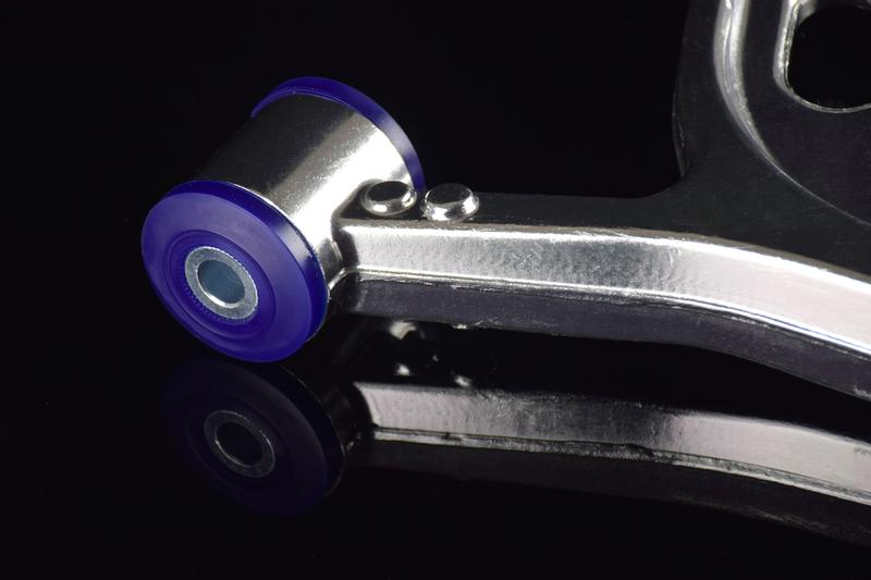SuperPro's bushing and steel tubes come pre-installed for ultimate control