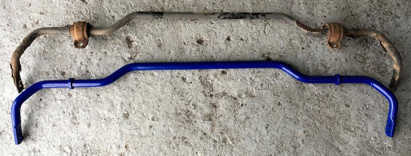 SuperPro 24mm 2-position adjustable front anti-roll bar