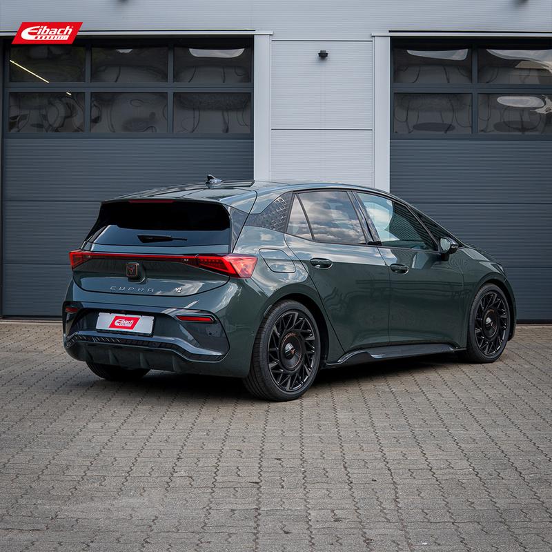 Cupra Born with Eibach Pro-Kit from the rear