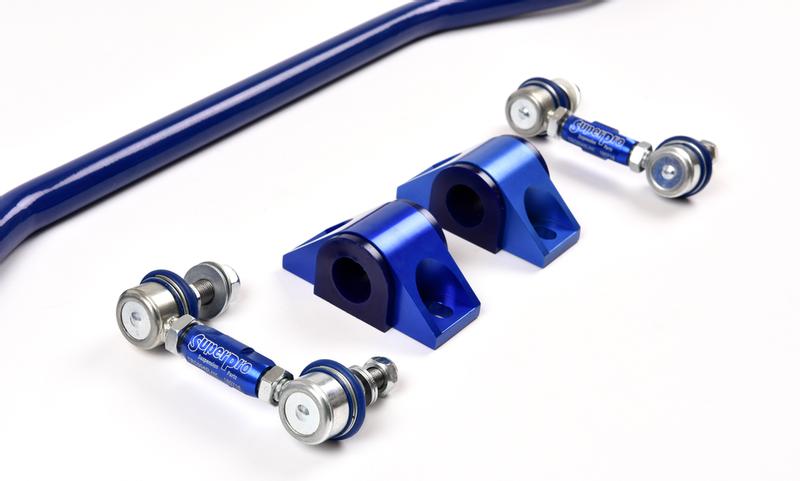 RC0074RHZ-25: Complete rear sway bar kit includes adjustable bar, alloy adjustable end link set, alloy brackets and upgraded bushing set