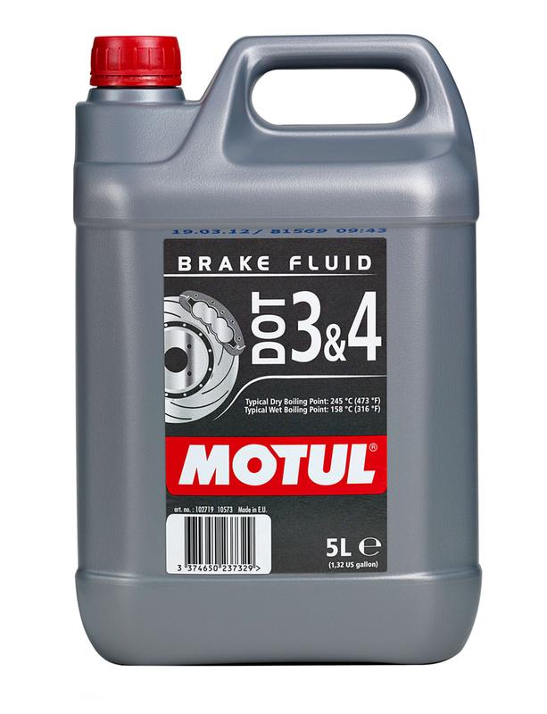 Motul Motul DOT 3 & 4 Brake Fluid 5L photo