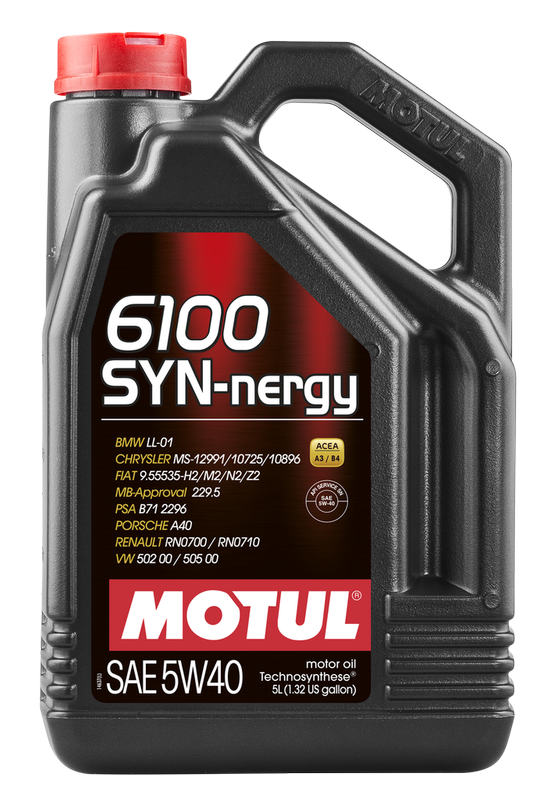 Motul 6100 SYN-NERGY 5W40 5L photo