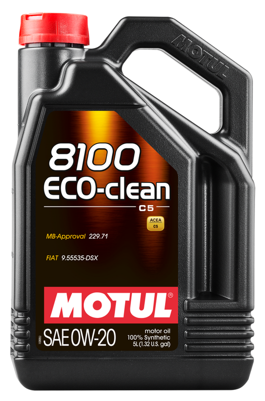 Motul 8100 ECO-CLEAN 0W20 5L photo