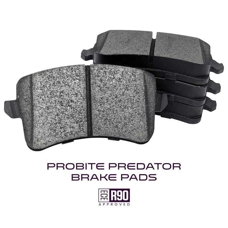 Probite Front brake pads R90 | W175mm H70mm D20mm photo Probite Front brake pads R90 | W175mm H70mm D20mm photo