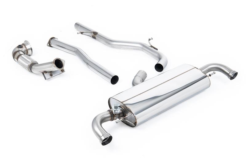 Milltek Audi TTRS MK2 2.5L - Turbo-Back Exhaust System with Catalyst Delete photo