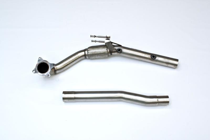 Milltek Large Bore Downpipe with Catalyst Delete (For Milltek Cat-Back) (Audi/Seat/Skoda/VW) photo