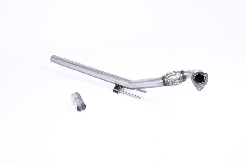 Milltek Large Bore Downpipe with Catalyst Delete - For OE Cat-Back (Audi/Seat/Skoda/VW) photo