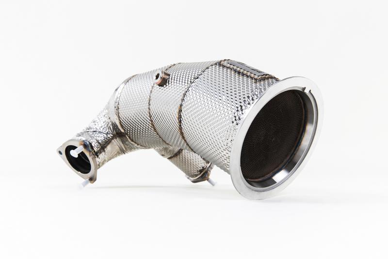 Milltek Audi S4 B9 - HJS Tuning ECE Downpipes photo