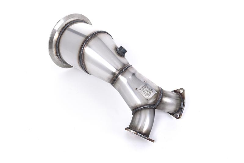 Milltek Audi SQ5 V6 Turbo - Large Bore Downpipe with Catalyst Delete photo