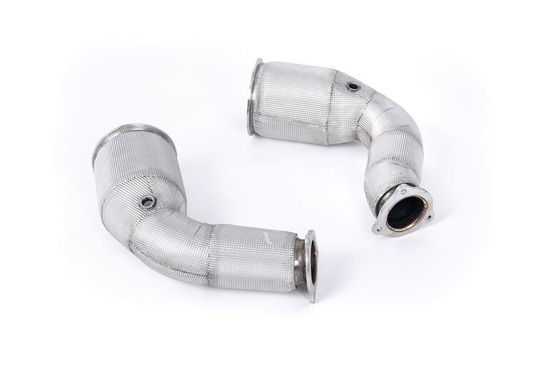 Milltek Catalyst Replacement Pipes (Audi B9 RS4/RS5) photo