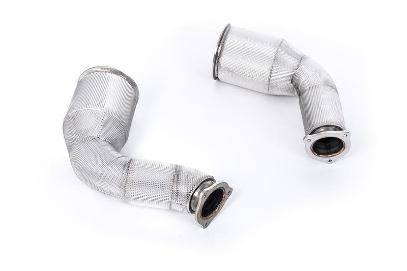 Milltek Large Bore Downpipe & Decat (Audi B9 RS4/RS5) photo