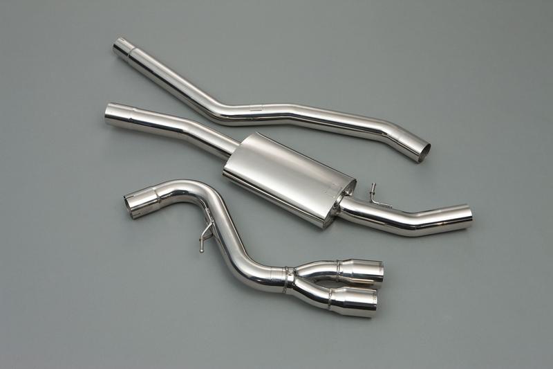 Milltek BMW 1 Series E81/E87 Diesel - Cat-Back Exhaust System with Twin Polished Trim Assembly photo