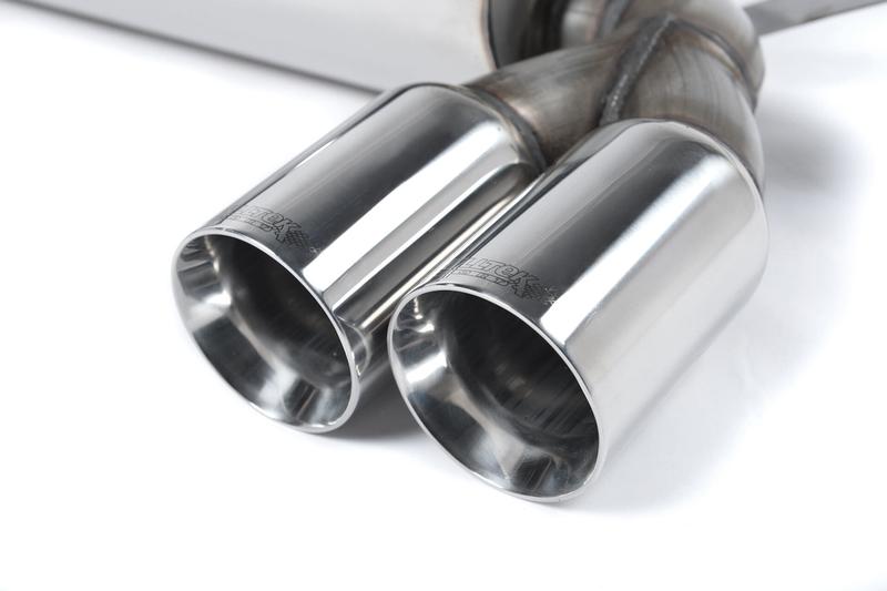Milltek BMW E46 M3/M3 CSL - Rear Silencer with Quad Polished Trims photo