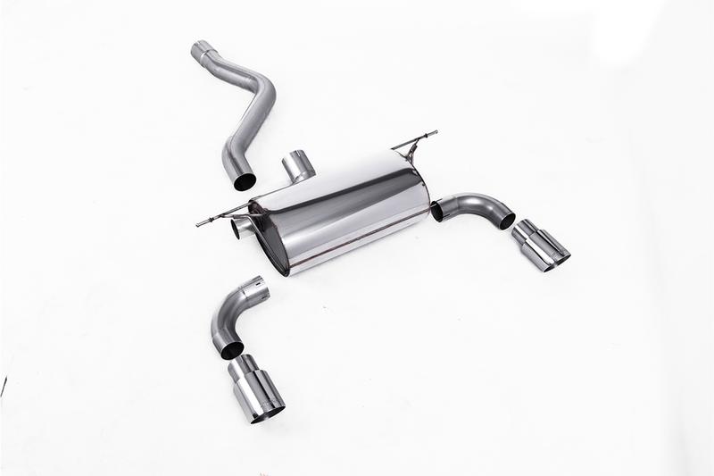 Milltek Road Rear Silencer with Polished Tips photo