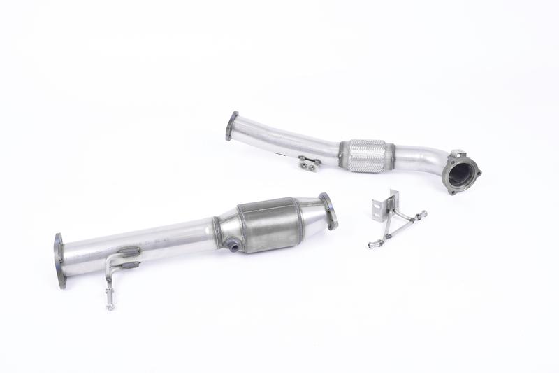 Milltek Ford Focus MK2 RS - Large Bore Downpipe with Hi-Flow Sports Catalyst (For Milltek Cat-Back) photo