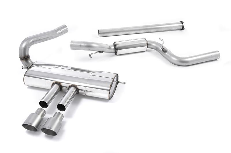 Milltek Ford Focus MK3 ST Estate/Sedan - Semi-Resonated Cat-Back with Titanium Tips photo