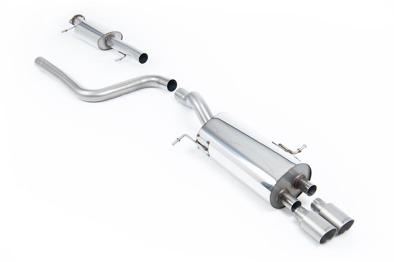 Milltek Resonated (Quieter) Cat-Back Exhaust System with Titanium Tips photo