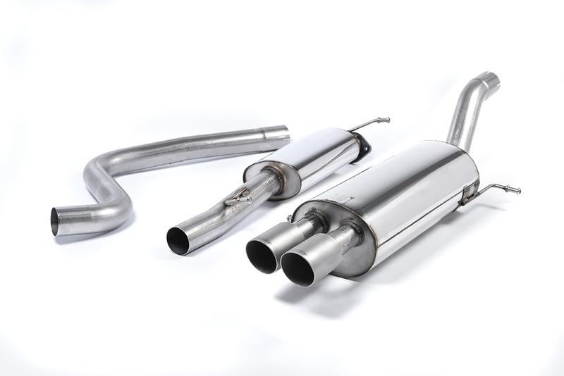 Milltek Resonated (Quieter) Cat-Back Race Exhaust System with Titanium Tips photo