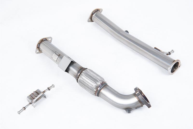 Milltek Ford Focus MK2 ST 225 - Large Bore Downpipe with Catalyst Delete (For Milltek 2.75" Cat-Back) photo