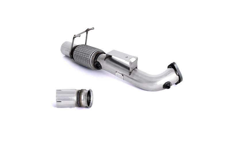 Milltek Ford Focus MK3 RS - Large Bore Downpipe with Catalyst Delete (For OE Cat-Back) photo
