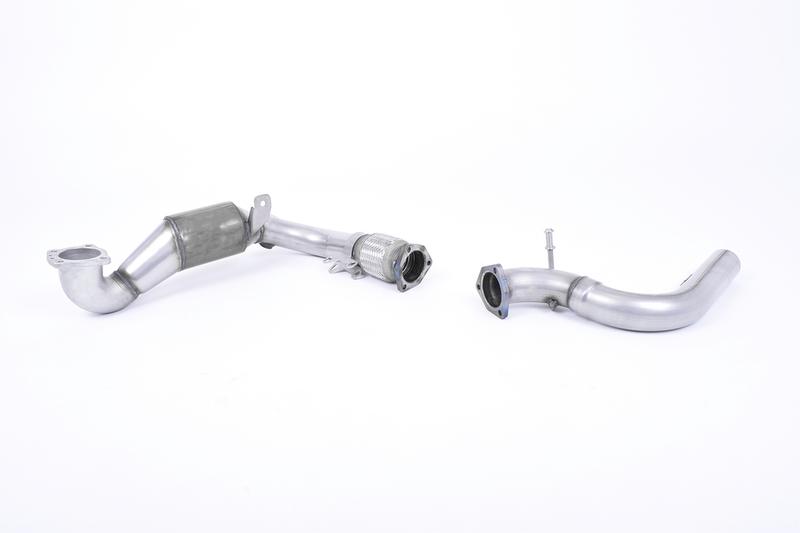 Milltek Ford Fiesta MK7/7.5/8 Ecoboost 1.0T - Stainless Steel Cast Downpipe with Race Cat (For Milltek Cat-Back) photo
