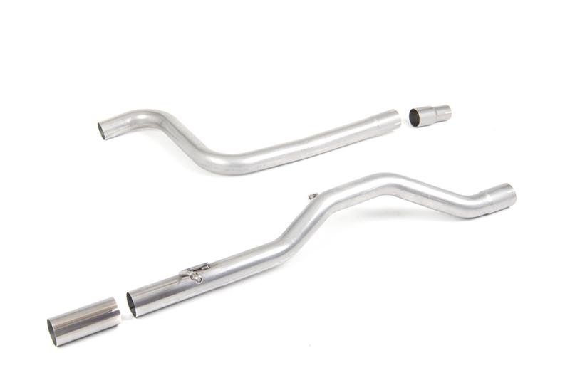 Milltek Non-Resonated (Louder) GPF-Back Exhaust System with Carbon JET-90 Trim photo