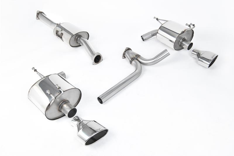 Milltek Honda S2000 AP2 - Twin Rear Silencer with Polished Tips photo