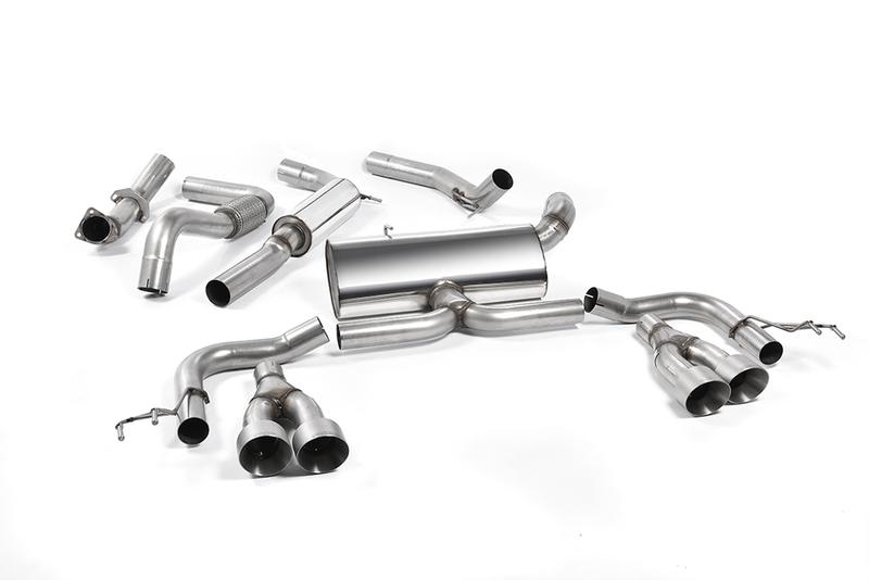 Milltek Honda Civic FK2 Type R Turbo (RHD Model Only) - Resonated Cat-Back Exhaust System photo