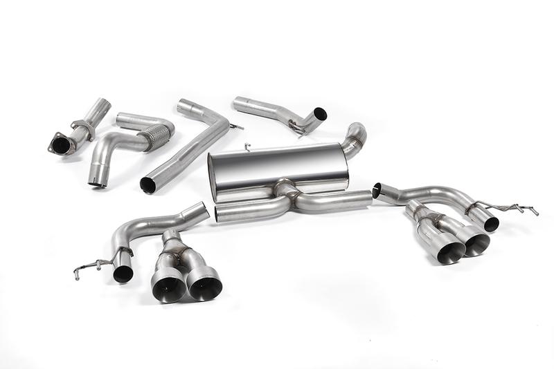 Milltek Honda Civic FK2 Type R Turbo (RHD Model Only) - Road+ Cat-Back Exhaust System photo