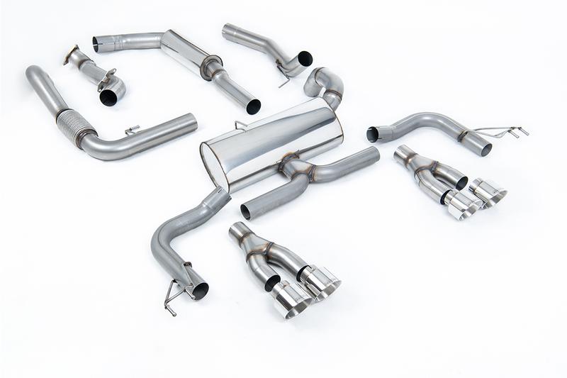 Milltek Honda Civic FK2 Type R Turbo (LHD Model Only) - Resonated Cat-Back Exhaust System photo
