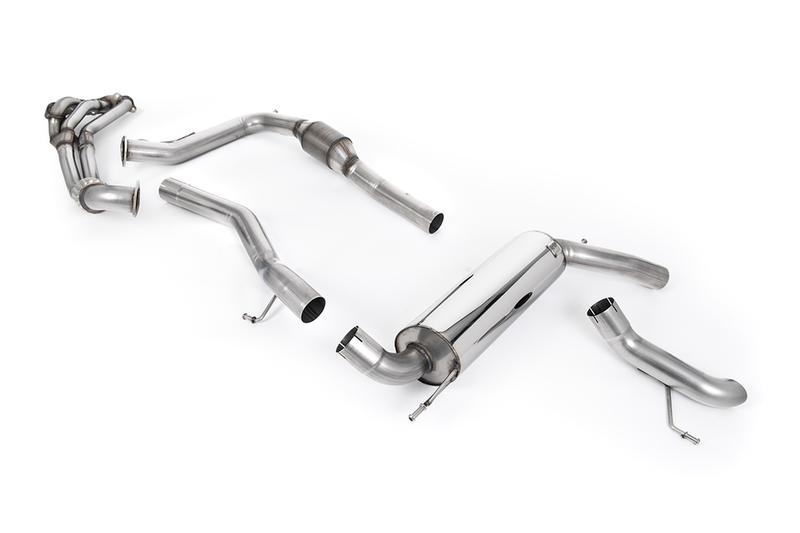 Milltek Honda Civic FN2 Type R - Civic Cup Race System with Downturn Trim photo
