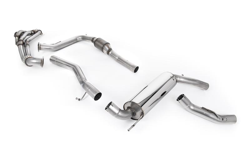 Milltek Honda Civic FN2 Type R - Civic Cup Race System with Link Pipe to OE LH Trim photo