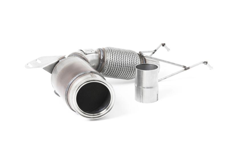 Milltek Mini Cooper S/JCW F55/F56 (LCI Only) -  Large Bore Downpipe with Hi-Flow Sports Cat (For Milltek Systems) photo