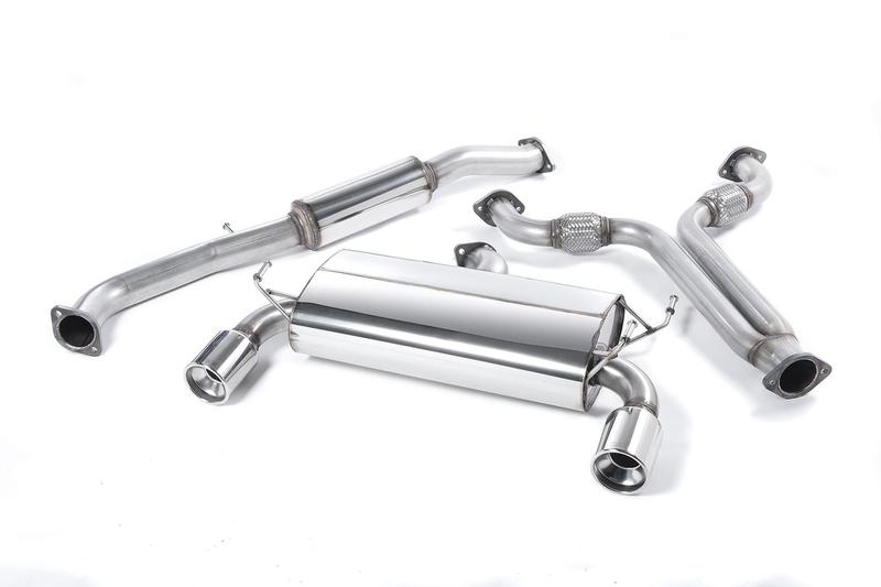 Milltek Nissan 350Z 3.5 V6 - Cat-Back Exhaust System with Polished Trims photo