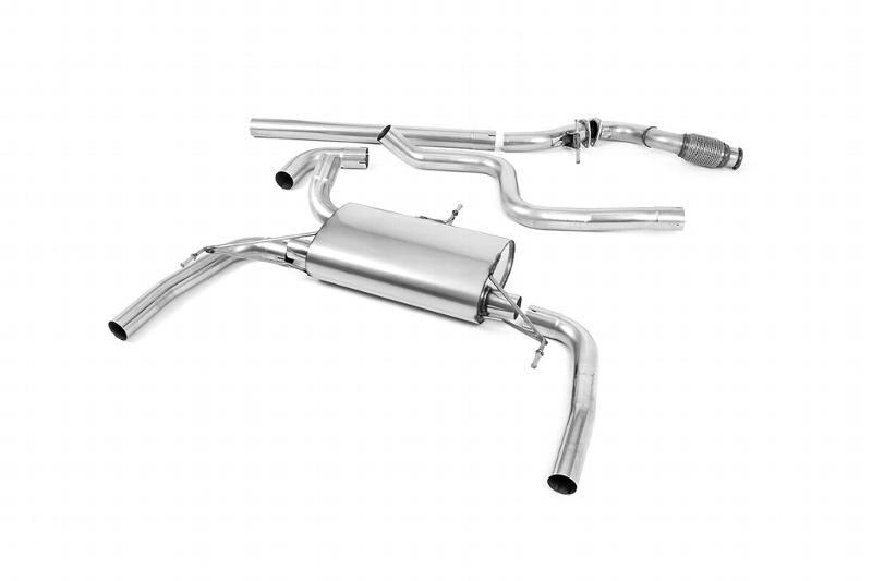 Milltek Peugeot 308 GTi 270 (Non GPF Models) - Non-Resonated (Louder) Cat-Back Exhaust System - Uses OE Trims photo