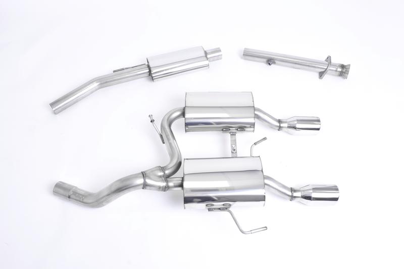 Milltek Renault Clio 182 2.0 16V - Complete Resonated Exhaust System with Catalyst Delete photo