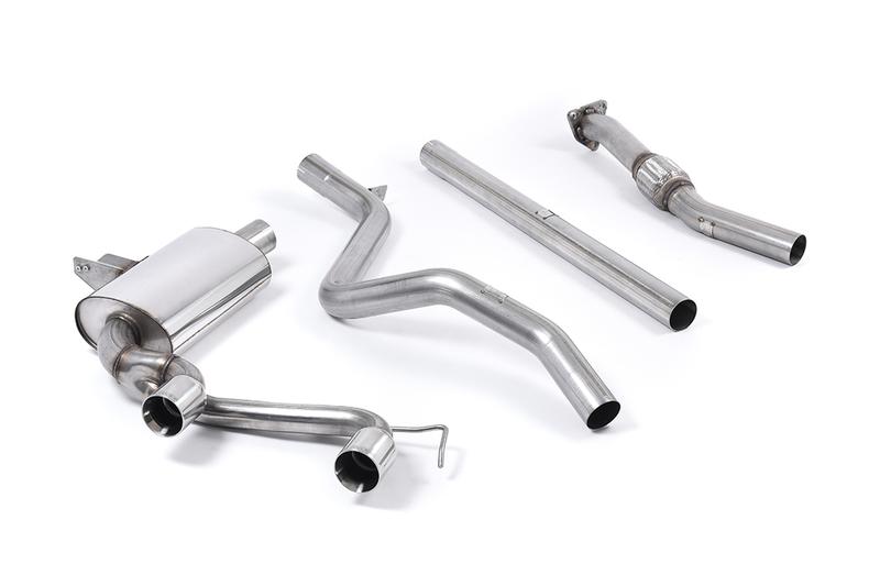 Milltek Renault Megane Renaultsport 223/230 - Cat-Back Exhaust System with Dual Polished Trims photo