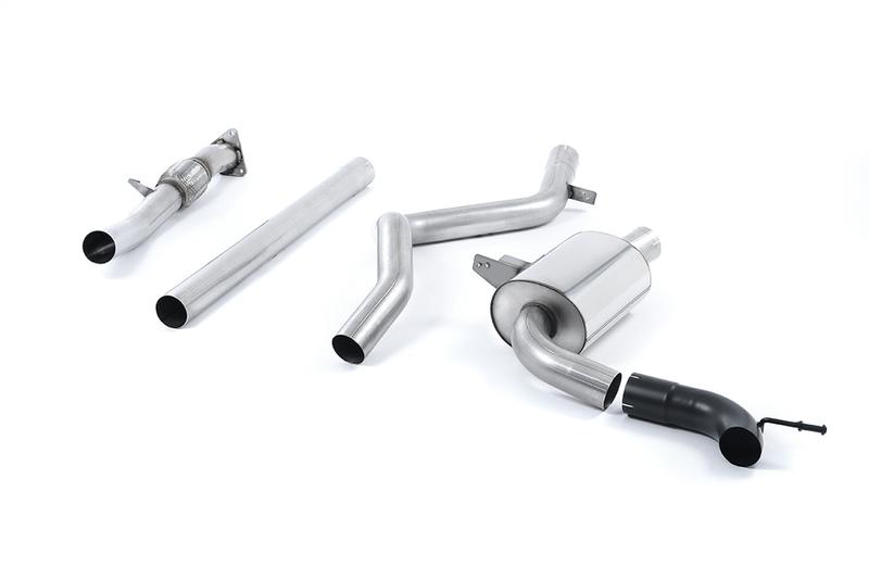 Milltek Renault Megane Renaultsport II (Cup, Trophy/Trophy R) - Non-Resonated (Louder) Cat-Back Exhaust System - Uses OE Tip photo