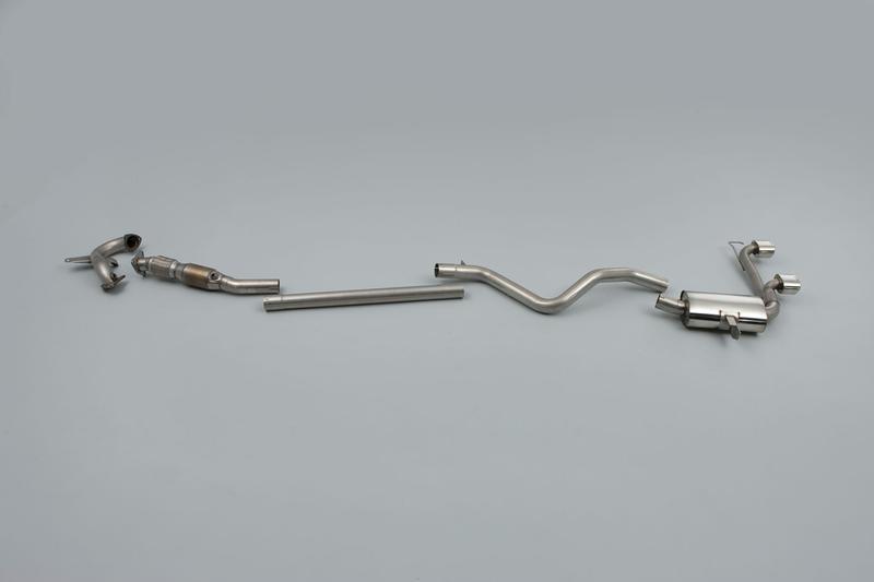 Milltek Renault Megane Renaultsport 223/230 - Turbo-Back Exhaust System with Hi-Flow Sports Catalyst photo