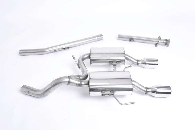 Milltek Renault Clio 182 2.0 16V - Complete Non-Resonated Exhaust System with Catalyst Delete photo
