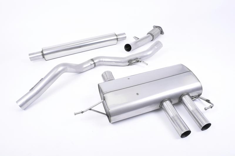 Milltek Renault Megane Renaultsport 280 (Non GPF Models) - Resonated Cat-Back Exhaust System - Uses OE Tips photo