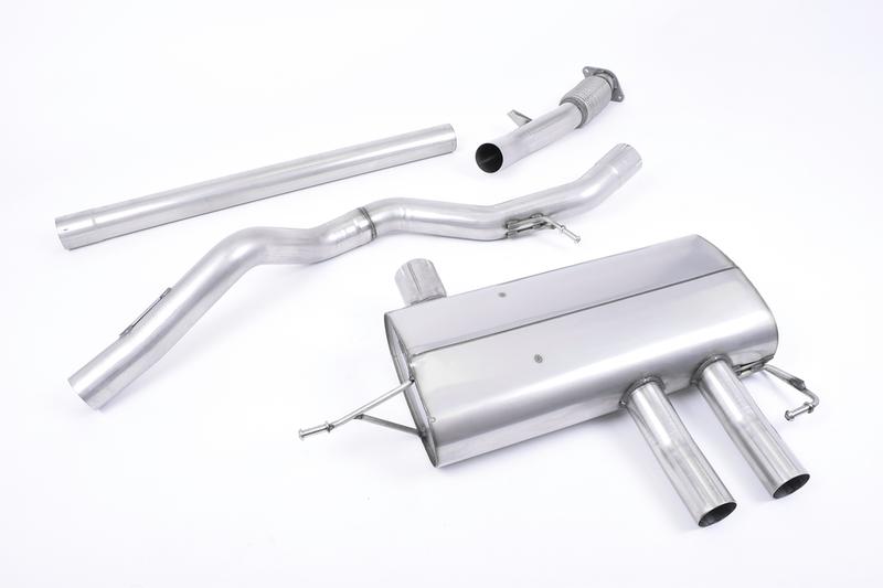 Milltek Renault Megane Renaultsport 280 (Non GPF Models) - Non-Resonated Cat-Back Exhaust System - Uses OE Tips photo