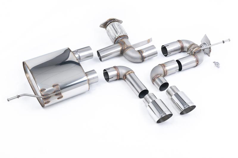 Milltek Alpine A110S 1.8TCe (S Models) - Cat-back with Polished GT-90 Tips photo