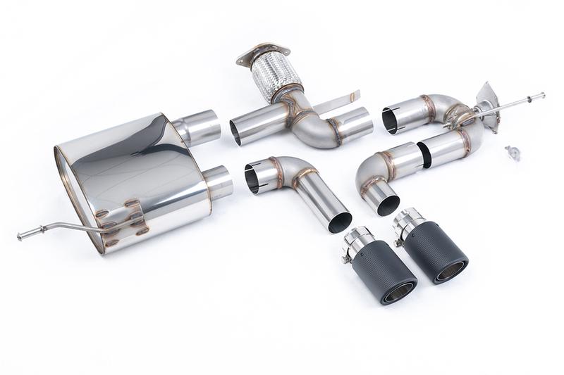 Milltek Alpine A110S 1.8TCe (S Models) - Cat-back with Carbon Jet-90 Tips photo