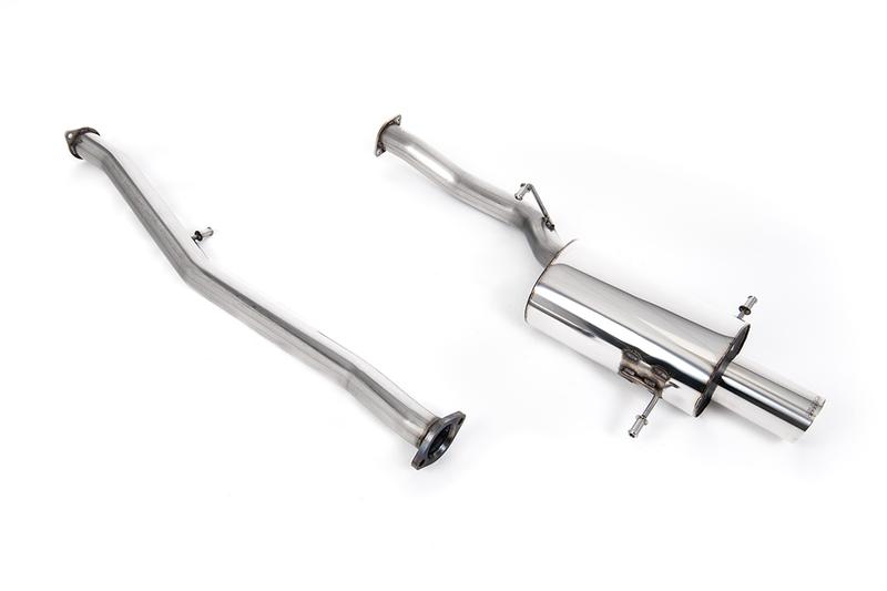 Milltek Non-Resonated (Louder) Cat-Back Exhaust System  with 100mm Tip photo