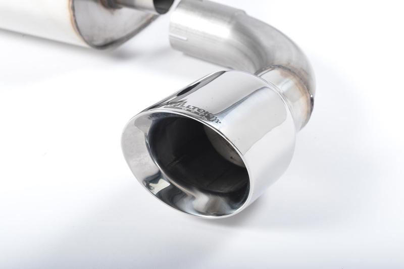 Milltek VW Golf MK4 R32 - Non-Resonated (Louder) Cat-Back Exhaust System with Polished Trims photo