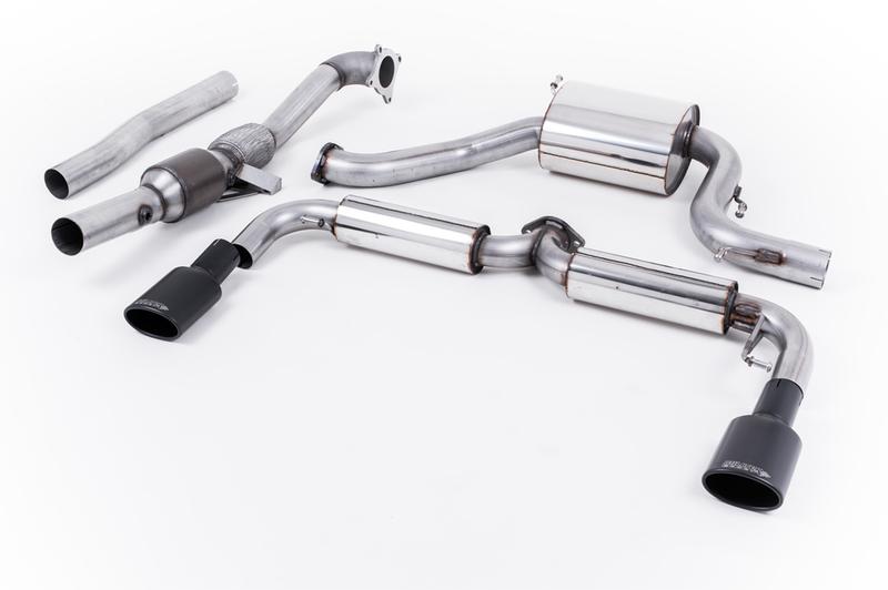 Milltek Resonated (Quieter) Turbo-Back Exhaust System with Hi-Flow Sports Catalyst photo