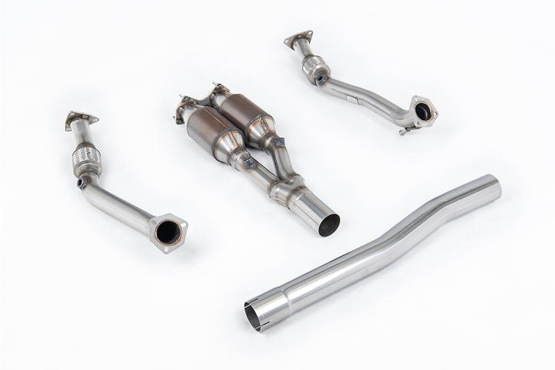 Milltek VW Golf MK5 R32 3.2 V6 - Performance Hi-Flow Sports Catalysts Pipes photo