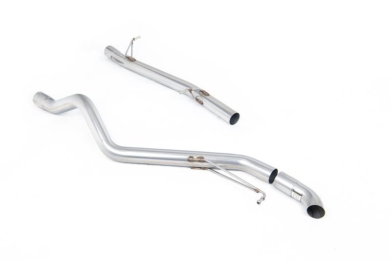 Milltek Non-Resonated (Louder) DPF-Back Exhaust System with Discrete Outlet photo